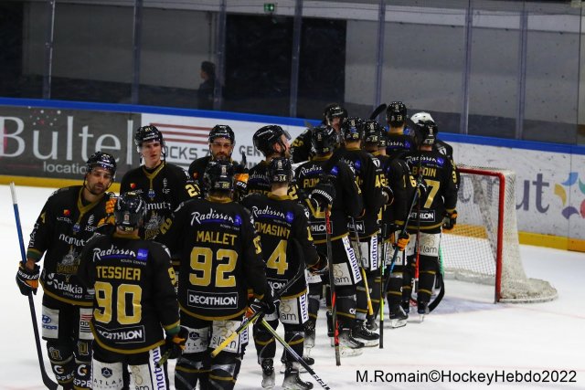 Photo hockey match Rouen - Amiens  le 02/12/2022