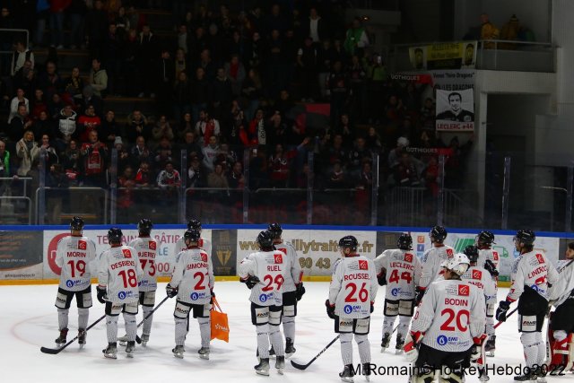 Photo hockey match Rouen - Amiens  le 02/12/2022