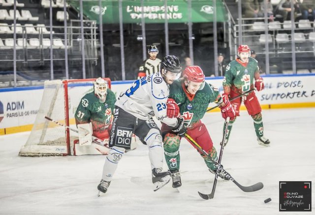 Photo hockey match Cergy-Pontoise - Gap  le 02/12/2022