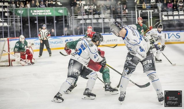 Photo hockey match Cergy-Pontoise - Gap  le 02/12/2022