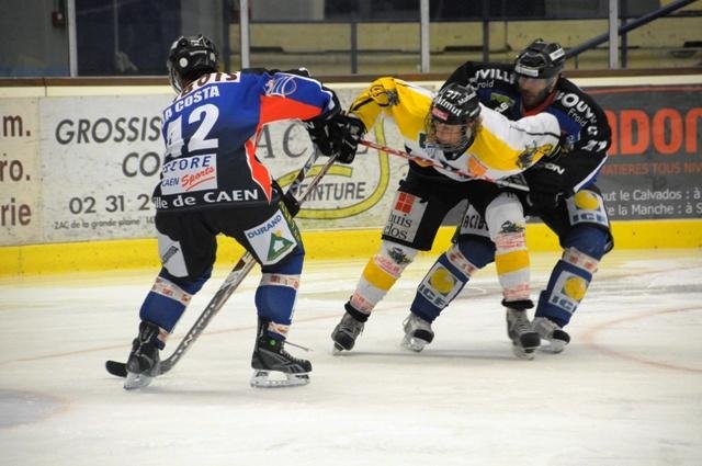 Photo hockey reportage Amical : Caen - Rouen II en images