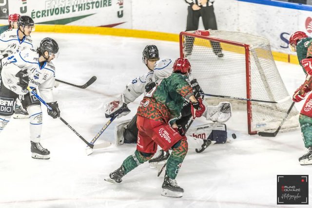 Photo hockey match Cergy-Pontoise - Gap  le 02/12/2022