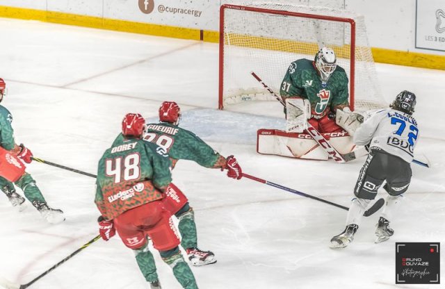 Photo hockey match Cergy-Pontoise - Gap  le 02/12/2022