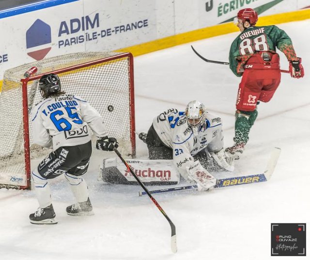 Photo hockey match Cergy-Pontoise - Gap  le 02/12/2022