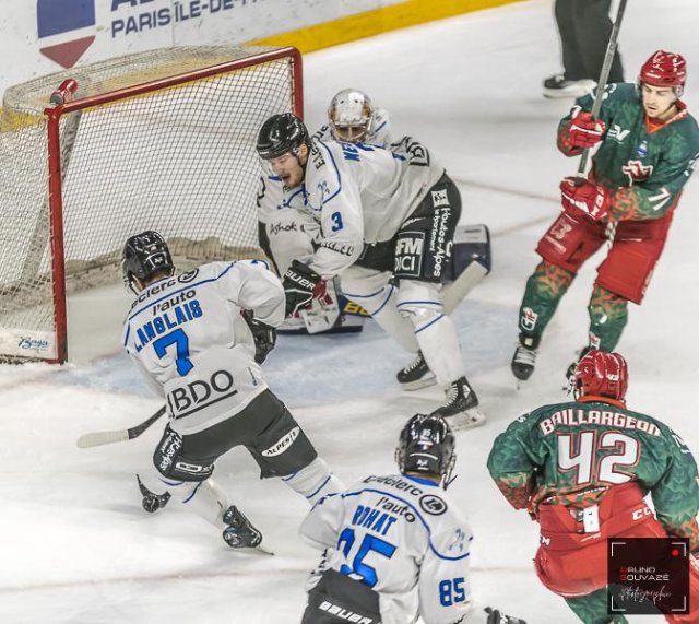 Photo hockey match Cergy-Pontoise - Gap  le 02/12/2022