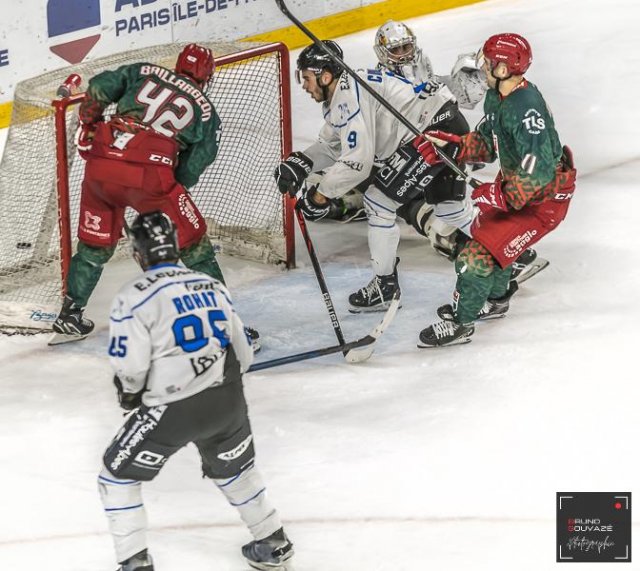 Photo hockey match Cergy-Pontoise - Gap  le 02/12/2022