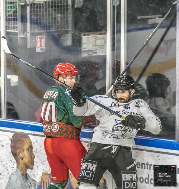 Photo hockey match Cergy-Pontoise - Gap  le 02/12/2022