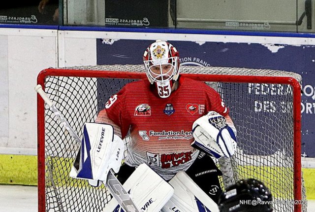 Photo hockey match Nice - Rouen le 04/12/2022