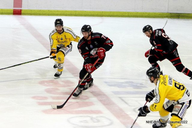Photo hockey match Nice - Rouen le 04/12/2022