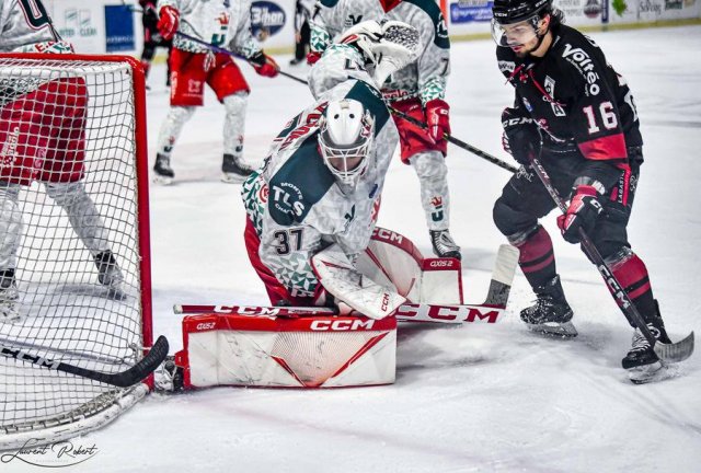 Photo hockey match Bordeaux - Cergy-Pontoise le 06/12/2022