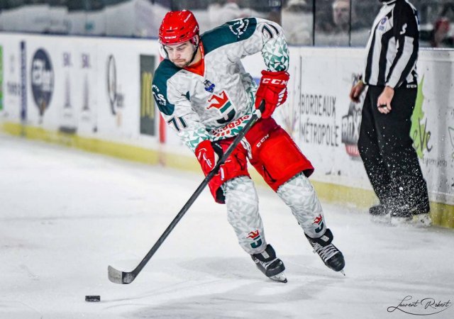 Photo hockey match Bordeaux - Cergy-Pontoise le 06/12/2022