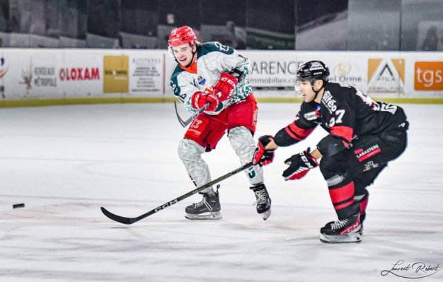 Photo hockey match Bordeaux - Cergy-Pontoise le 06/12/2022