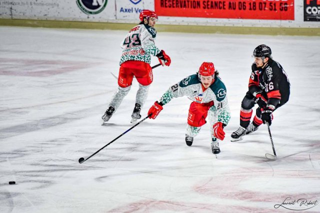 Photo hockey match Bordeaux - Cergy-Pontoise le 06/12/2022