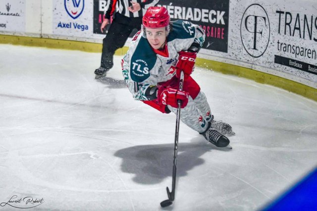 Photo hockey match Bordeaux - Cergy-Pontoise le 06/12/2022