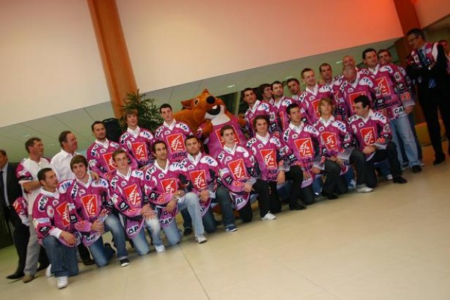 Photo hockey reportage Présentation des Gothiques d'Amiens