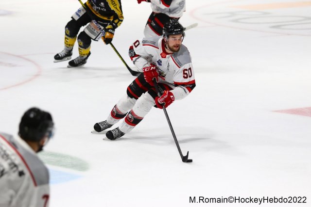 Photo hockey match Rouen - Nice le 06/12/2022