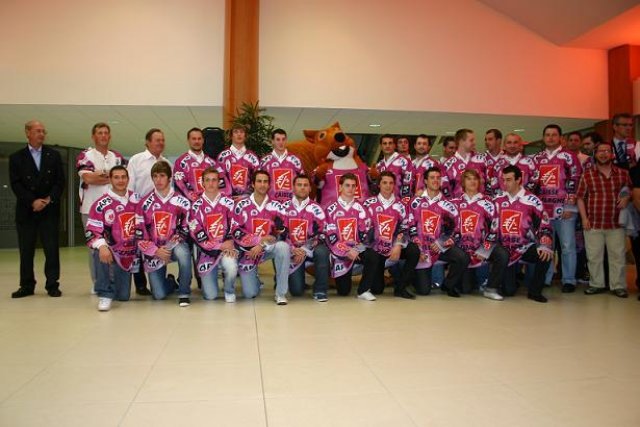 Photo hockey reportage Présentation des Gothiques d'Amiens