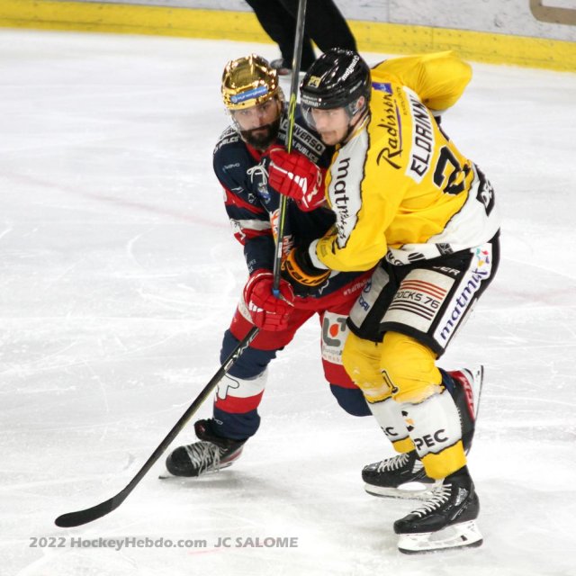 Photo hockey match Grenoble  - Rouen le 08/12/2022