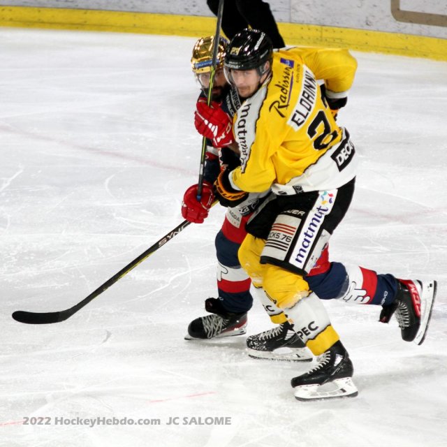 Photo hockey match Grenoble  - Rouen le 08/12/2022