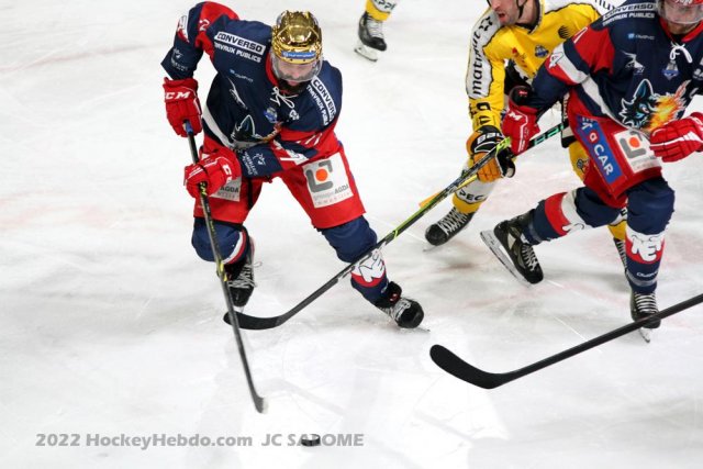 Photo hockey match Grenoble  - Rouen le 08/12/2022