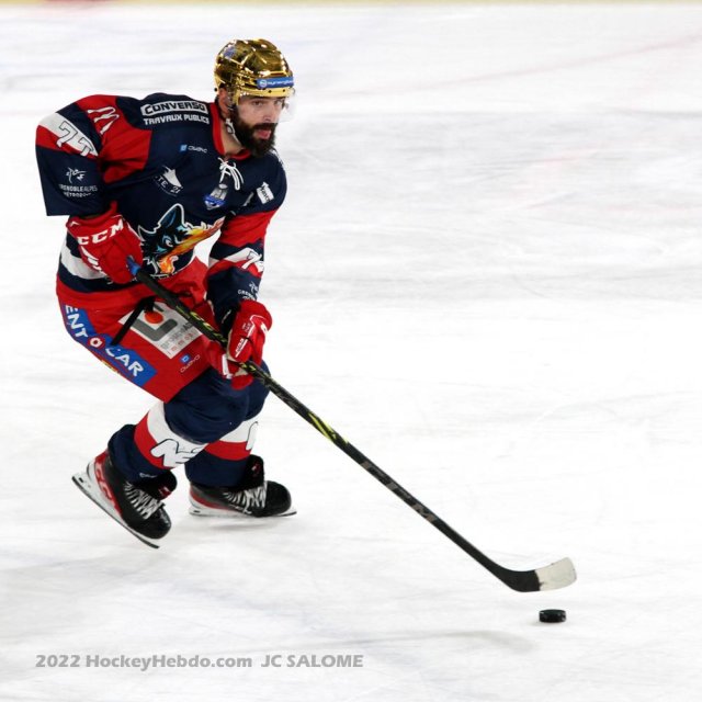 Photo hockey match Grenoble  - Rouen le 08/12/2022