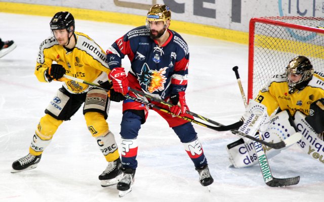 Photo hockey match Grenoble  - Rouen le 08/12/2022