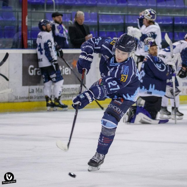 Photo hockey match Tours  - Nantes le 07/12/2022