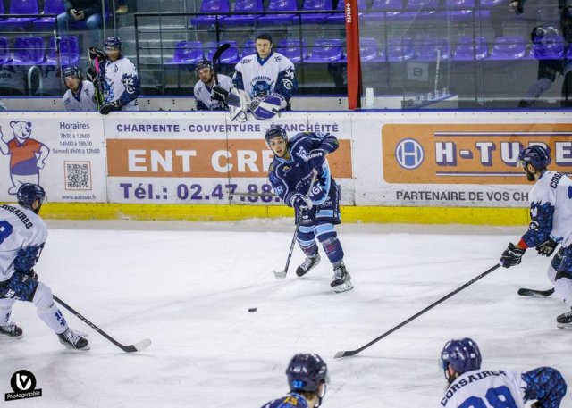 Photo hockey match Tours  - Nantes le 07/12/2022