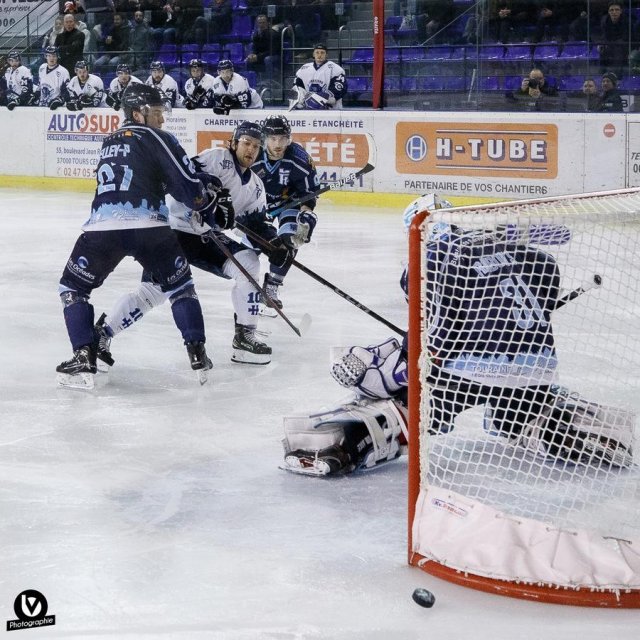 Photo hockey match Tours  - Nantes le 07/12/2022