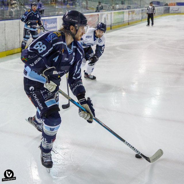 Photo hockey match Tours  - Nantes le 07/12/2022