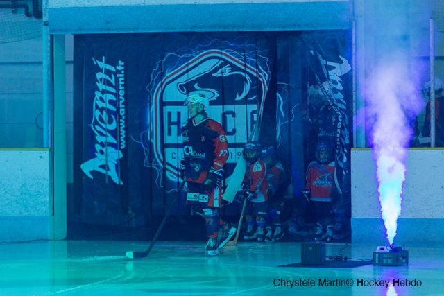 Photo hockey match Clermont-Ferrand - Colmar le 03/12/2022