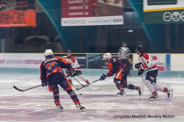 Photo hockey match Clermont-Ferrand - Colmar le 03/12/2022