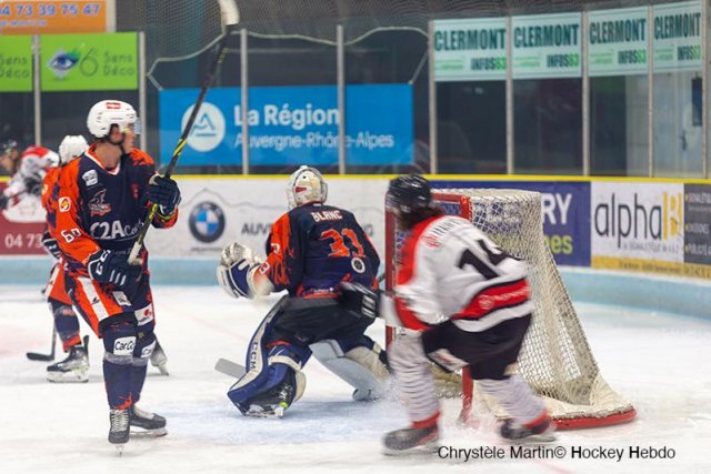 Photo hockey match Clermont-Ferrand - Colmar le 03/12/2022