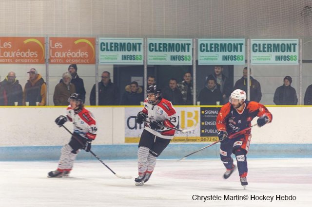 Photo hockey match Clermont-Ferrand - Colmar le 03/12/2022