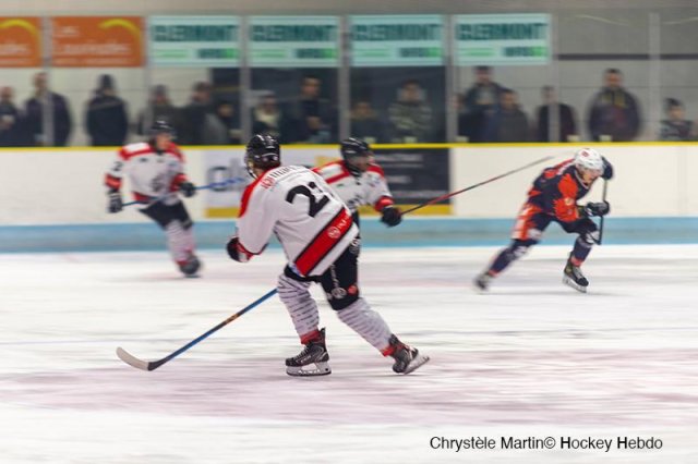 Photo hockey match Clermont-Ferrand - Colmar le 03/12/2022