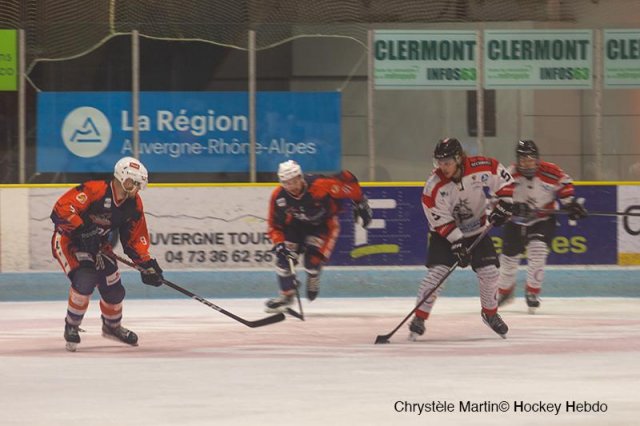 Photo hockey match Clermont-Ferrand - Colmar le 03/12/2022