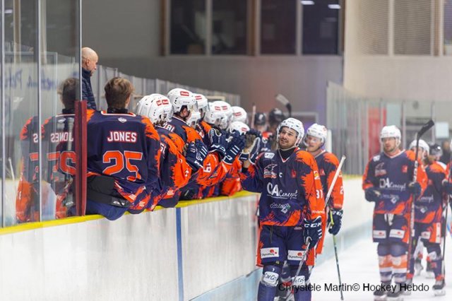 Photo hockey match Clermont-Ferrand - Colmar le 03/12/2022