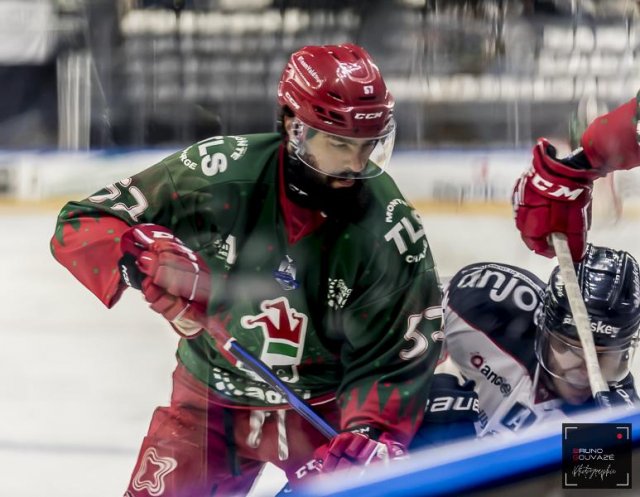 Photo hockey match Cergy-Pontoise - Angers  le 09/12/2022
