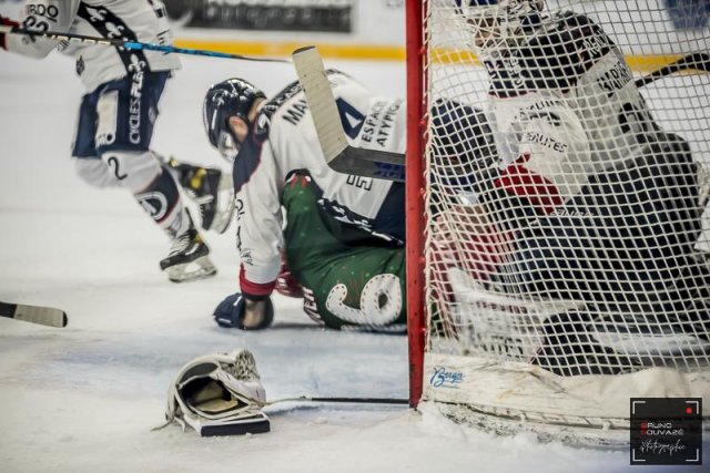 Photo hockey match Cergy-Pontoise - Angers  le 09/12/2022