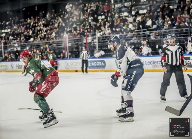 Photo hockey match Cergy-Pontoise - Angers  le 09/12/2022