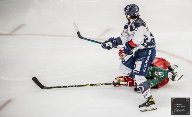 Photo hockey match Cergy-Pontoise - Angers  le 09/12/2022