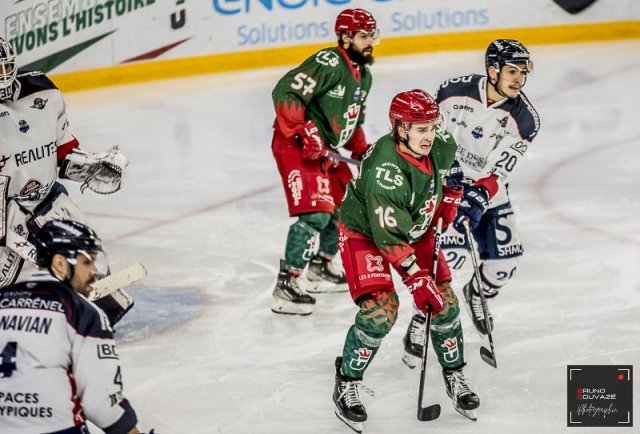 Photo hockey match Cergy-Pontoise - Angers  le 09/12/2022