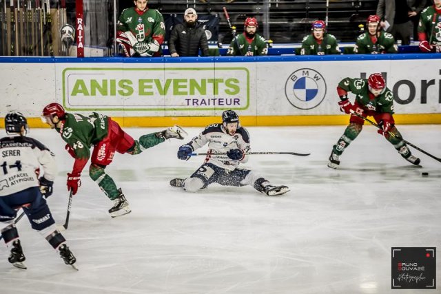 Photo hockey match Cergy-Pontoise - Angers  le 09/12/2022