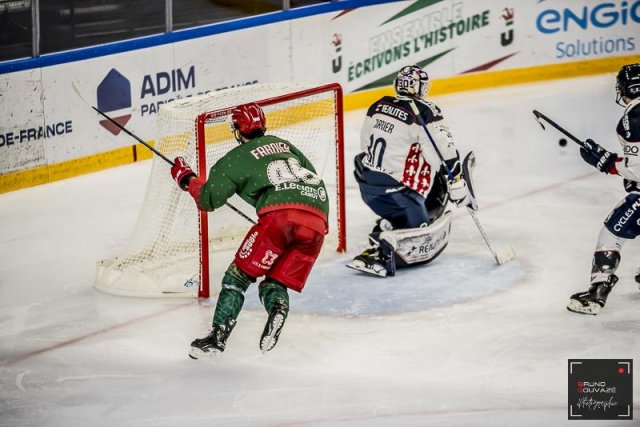 Photo hockey match Cergy-Pontoise - Angers  le 09/12/2022