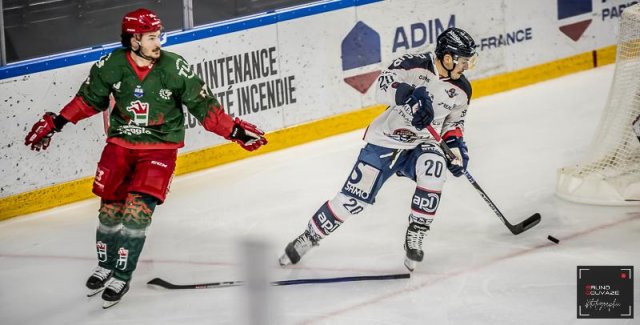 Photo hockey match Cergy-Pontoise - Angers  le 09/12/2022