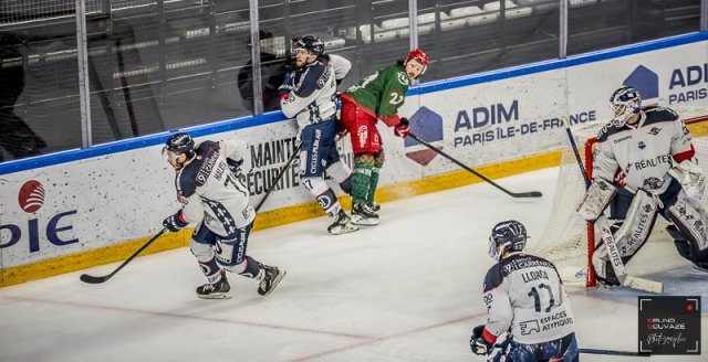 Photo hockey match Cergy-Pontoise - Angers  le 09/12/2022
