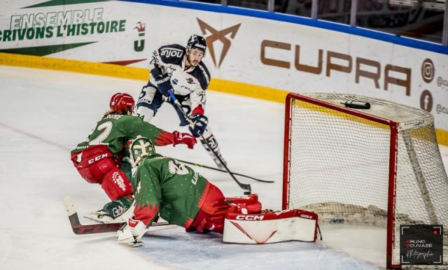 Photo hockey match Cergy-Pontoise - Angers  le 09/12/2022