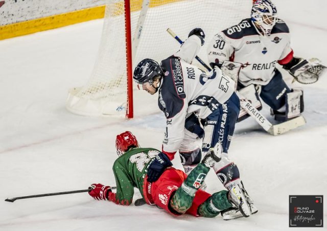 Photo hockey match Cergy-Pontoise - Angers  le 09/12/2022