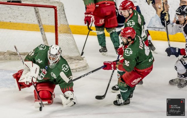 Photo hockey match Cergy-Pontoise - Angers  le 09/12/2022
