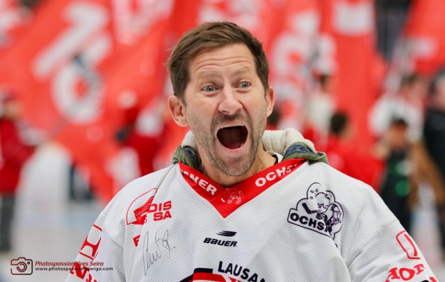Photo hockey match Lausanne - Zürich le 10/12/2022